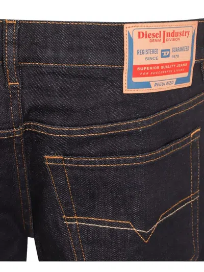 Diesel Jeans Blue And Green In Blue