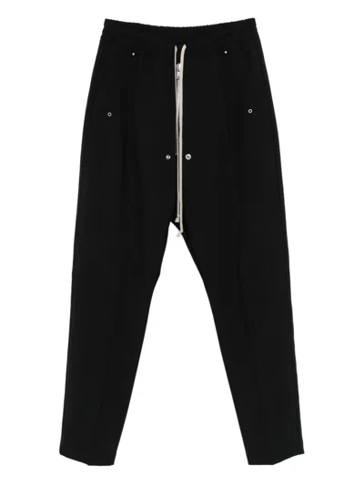 Rick Owens Emilio Pucci Iris And Diamond Print Scarf In Black