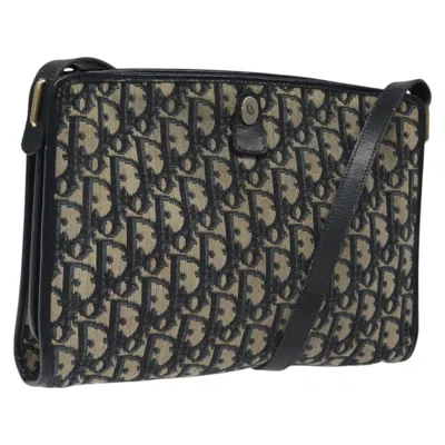 Pre-owned Dior Issimo Navy Canvas Shoulder Bag ()