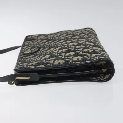 Pre-owned Dior Issimo Navy Canvas Shoulder Bag ()