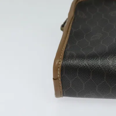 Pre-owned Dior Honeycomb Black Canvas Clutch Bag ()