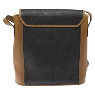 Pre-owned Dior Honeycomb Black Canvas Shoulder Bag ()