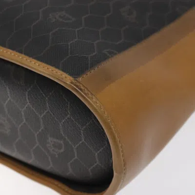 Pre-owned Dior Honeycomb Black Canvas Shoulder Bag ()