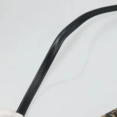 Pre-owned Dior Trotter Brown Canvas Shoulder Bag ()