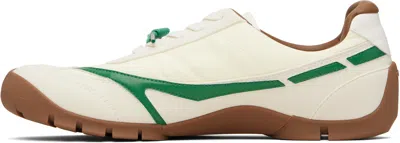 Untitlab Off-white Swift Trek Camping Sneakers In White