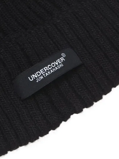 Undercover Ribbed Beanie In Black