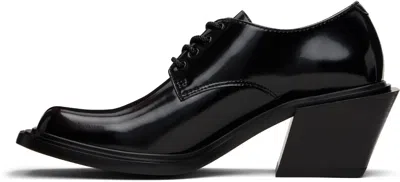 Untitlab Black Step Derbys In Black