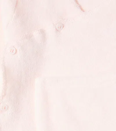 Bonpoint Baby Julia Set Of Cotton Sweater And Pants In Neutral