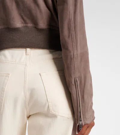 绒面革飞行员夹克