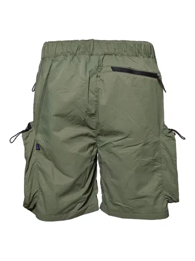 Alpha Industries Cargo-shorts Mit Gürtel In Green