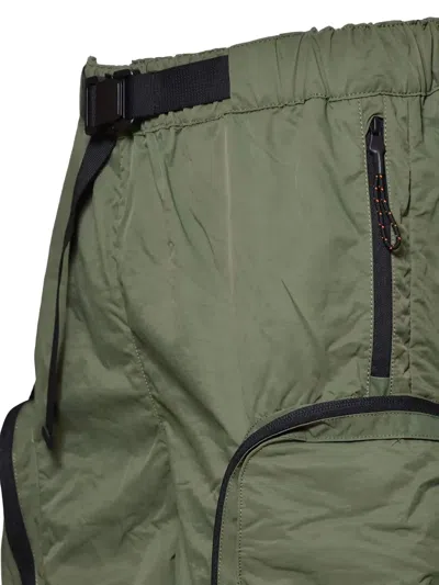 Alpha Industries Cargo-shorts Mit Gürtel In Green