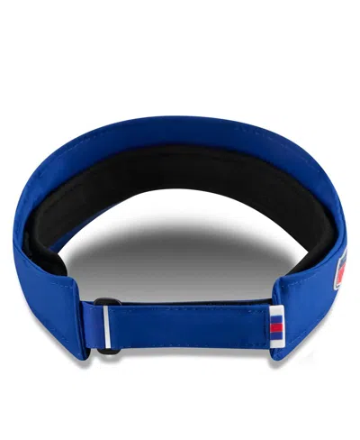 New Era Men's Royal New York Giants 2025 Sideline Visor Hat In Blue