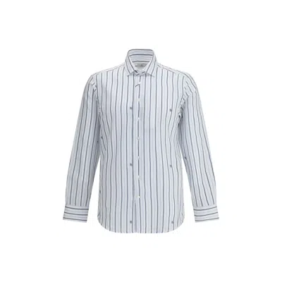 Etro Men Shirt Roma In Blue