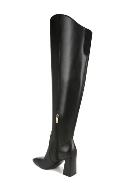 Naturalizer Lyric Wide Calf Over-the-knee Boots In Black