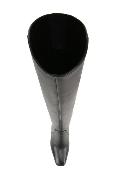 Naturalizer Lyric Wide Calf Over-the-knee Boots In Black