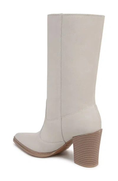 Franco Sarto Jaxon Pointed Toe Boot In Gray