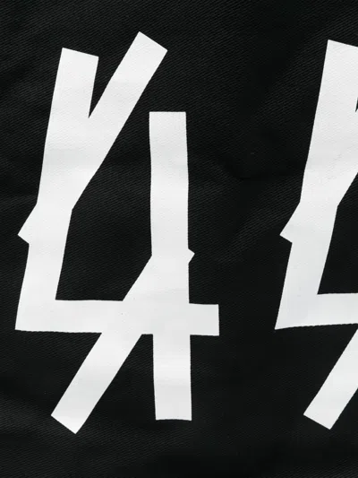 44 Label Group Handtasche Mit Logo-print In Black