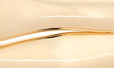 Nordstrom Rack Set Of 2 Organic Wavy Bangle Bracelets In Gold