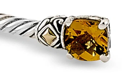 Samuel B. Twisted Cuff Bracelet In Metallic