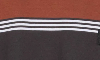 Cat Wwr Heavyweight Long Sleeve Twofer T-shirt In Brown