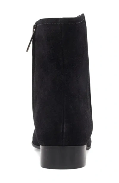 Aquatalia Reeta Luxe Suede Bootie In Black