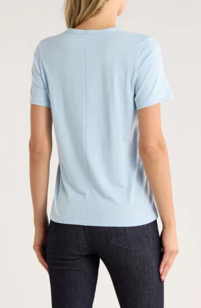 Rag & Bone The Slub Short Sleeve Tee In Blue