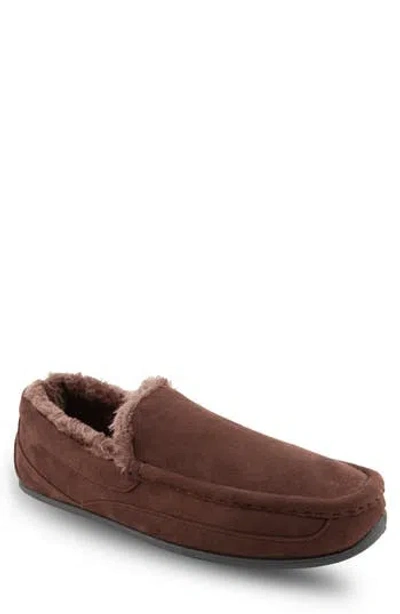 Deer Stags Spun Mens Slip-on Slippers In Brown