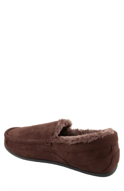 Deer Stags Spun Mens Slip-on Slippers In Brown