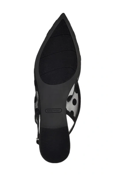 Nine West Women's Brin Mesh Ballet Flats In Black