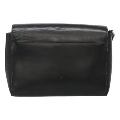 Pre-owned Givenchy Black Leather Clutch Bag ()
