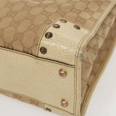 Pre-owned Gucci Beige Canvas Tote Bag ()