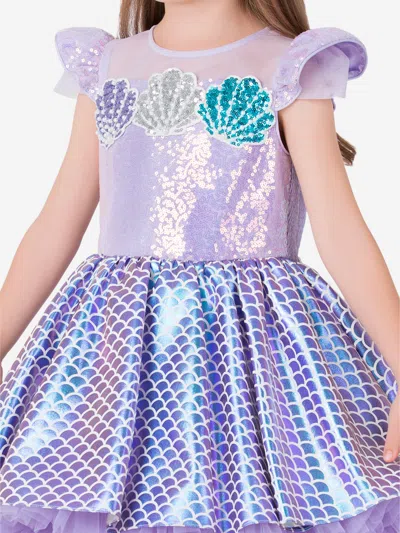 Magical Costumes Girls Mermaid Costume In Purple