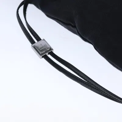 Pre-owned Gucci Gg Canvas Black Canvas Clutch Bag ()