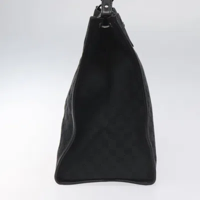 Pre-owned Gucci Gg Canvas Black Canvas Shoulder Bag ()