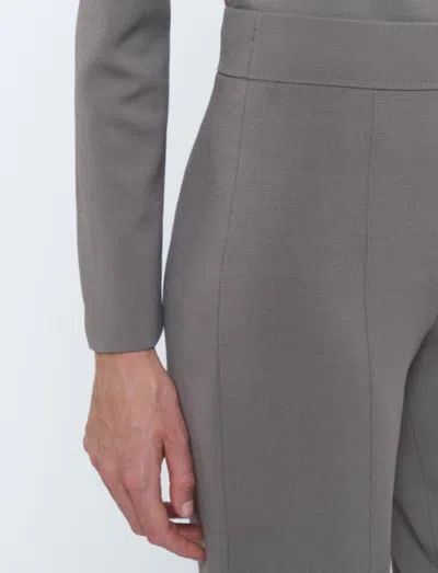 Joseph Milano Knit Stretch Short Jacket In Gray