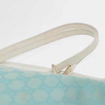 Pre-owned Gucci Gg Canvas Blue Canvas Tote Bag ()
