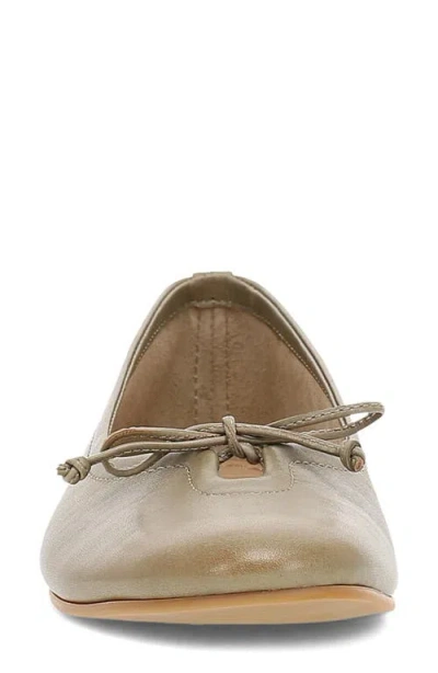 Frye Emma Ballet Flat In Green