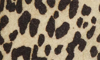 Valentino Leopard Print Double Breasted Coat With Belt In Animal Print
