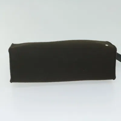 Pre-owned Hermes Hermès Black Wool Clutch Bag ()