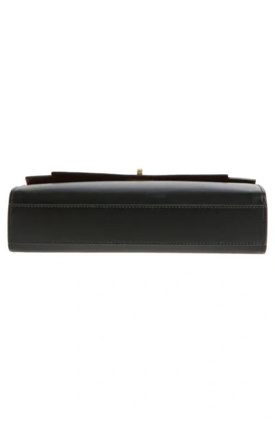 Anya Hindmarch Mortimer Top-handle Clasp Clutch In Black