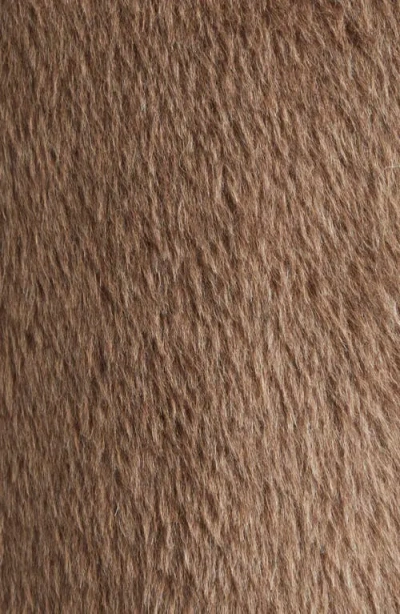 Max Mara Spacefe Reversible Down Coat In Brown