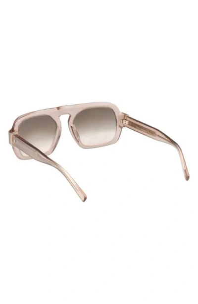 Abercrombie & Fitch 53mm Navigator Sunglasses In Brown
