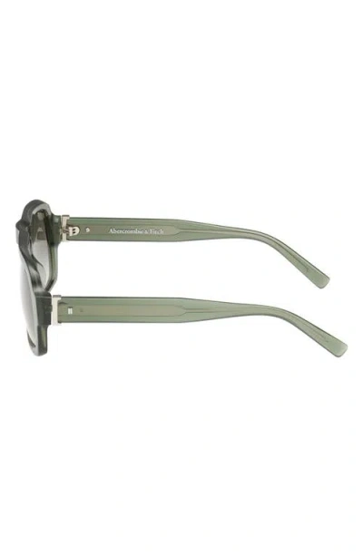Abercrombie & Fitch 53mm Navigator Sunglasses In Green