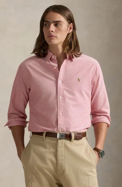 Polo Ralph Lauren Slim-fit Cotton Oxford Shirt In Multi