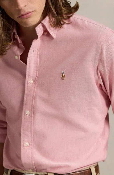 Polo Ralph Lauren Slim-fit Cotton Oxford Shirt In Multi