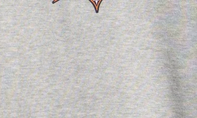 Vans Kids' Star Checker Cement Cotton Blend Sweatshirt In Gray