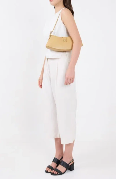 Behno Ruth Mini Shoulder Bag Pebble Bisque In Neutral