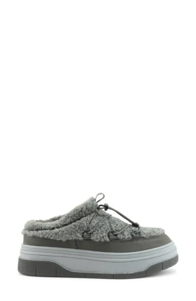 Pajar Jules Waterproof Platform Sneaker Mule In Gray