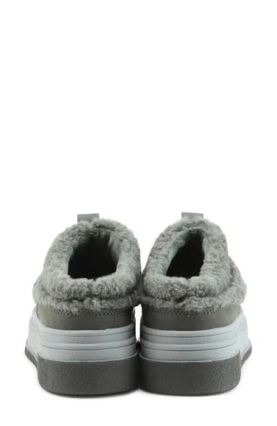 Pajar Jules Waterproof Platform Sneaker Mule In Gray