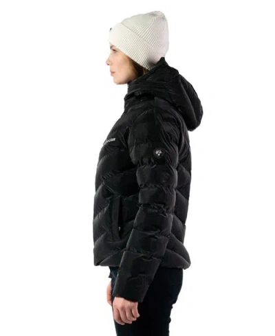 Woodpecker Robin Medium Weight Coat In Black